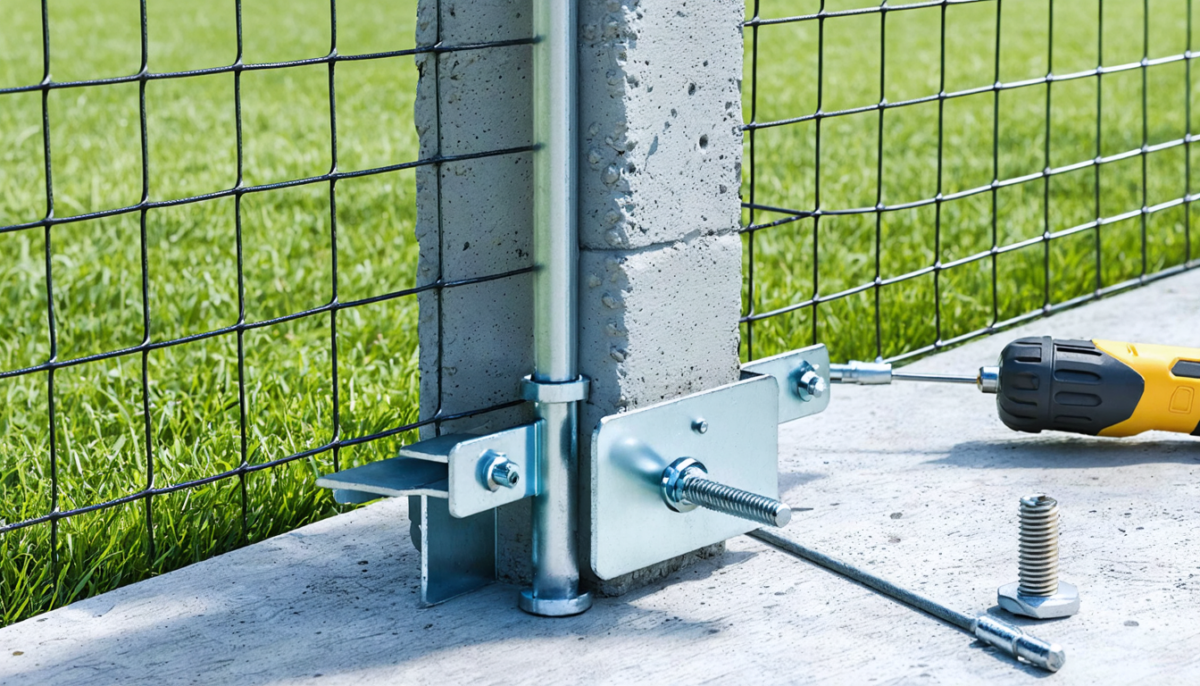 découvrez des techniques fiables et des conseils pratiques pour fixer solidement un grillage rigide sur un poteau en béton, assurant une installation propre et durable.