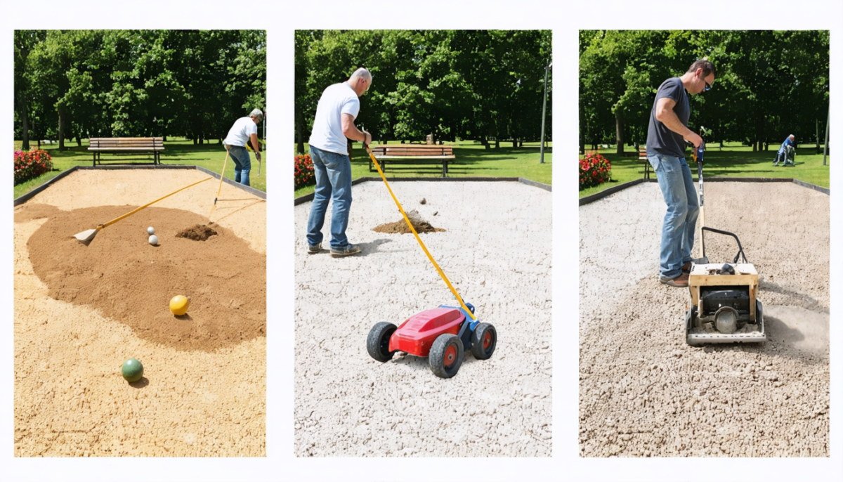 découvrez les étapes essentielles pour concevoir et réaliser un terrain de pétanque parfait, adapté à vos besoins et aux normes en vigueur.