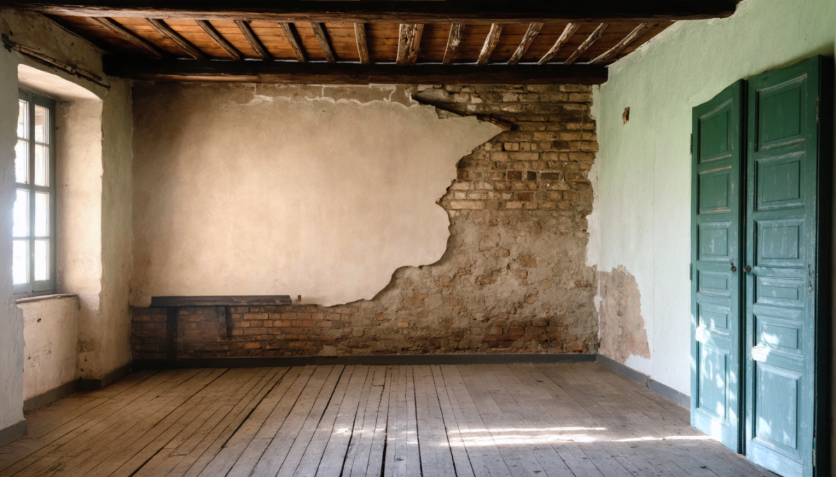 découvrez si un mur penché dans une maison ancienne est un signe de défaut structurel ou un charme authentique qui révèle le caractère unique de votre habitation.