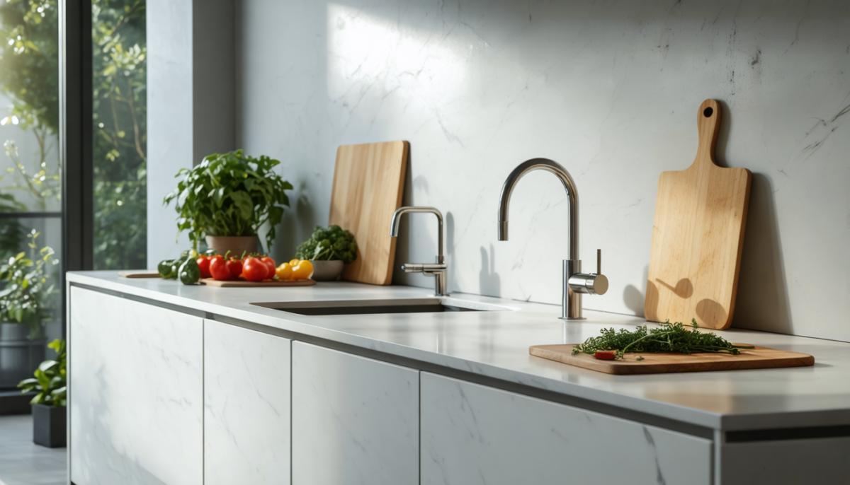 découvrez les secrets du corian, matériau innovant pour vos plans de travail : démystification, avantages et conseils pour faire le bon choix.