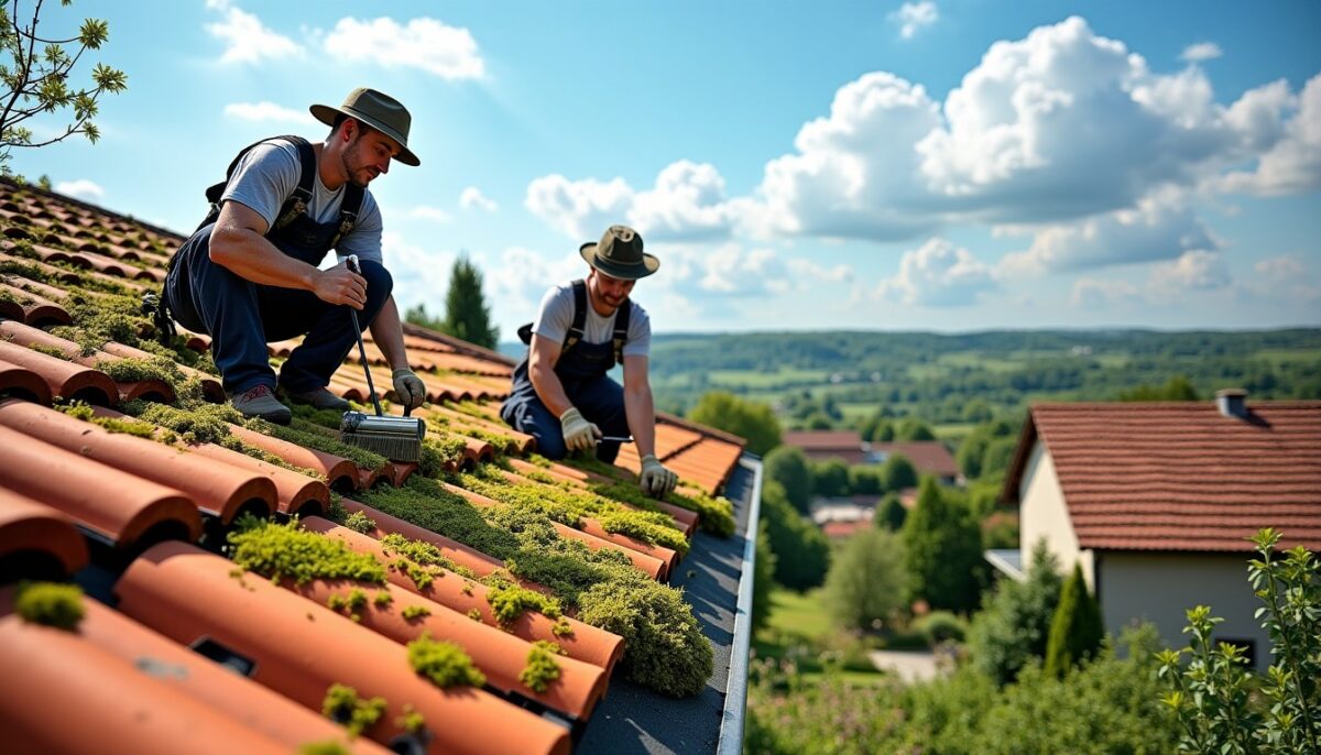 Démoussage des toits en France : Découvrez les secrets méconnus de leur entretien efficace