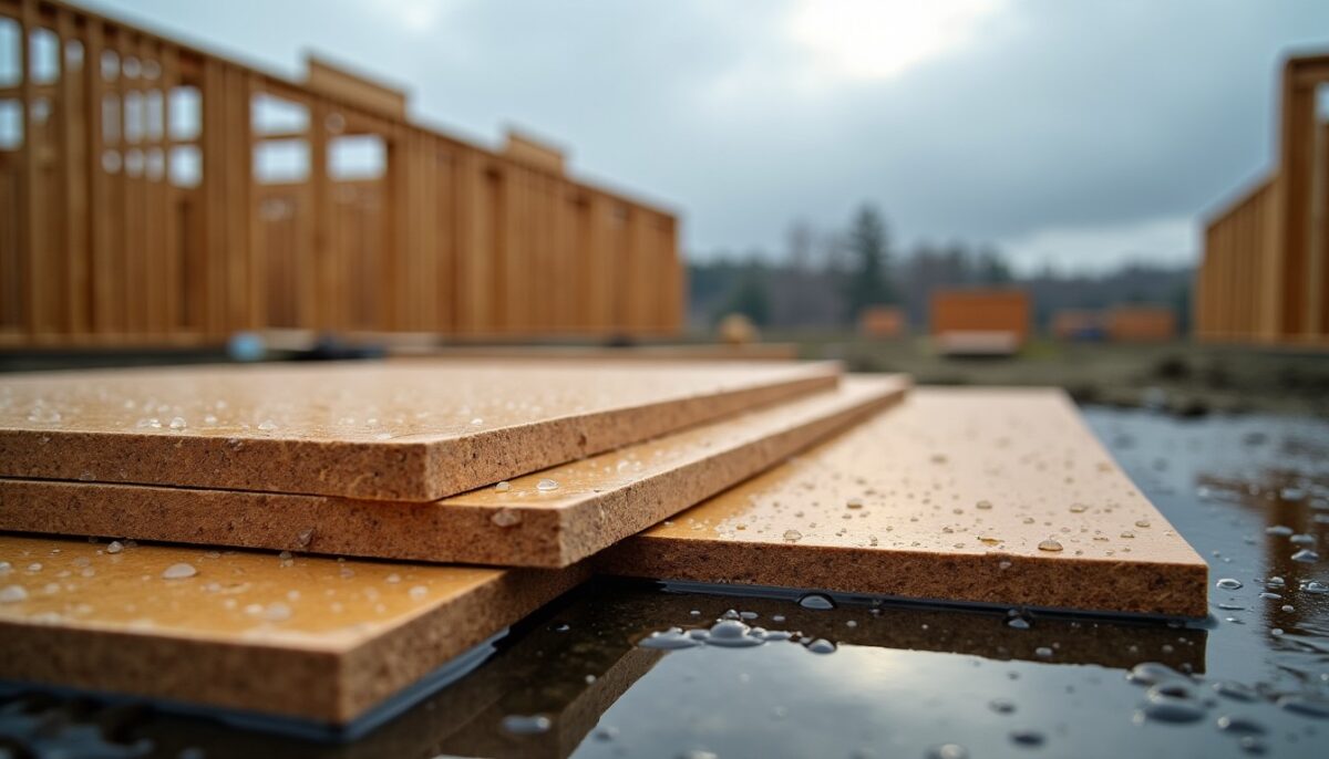 Panneau OSB en extérieur sous la pluie : fiabilité et précautions à connaître