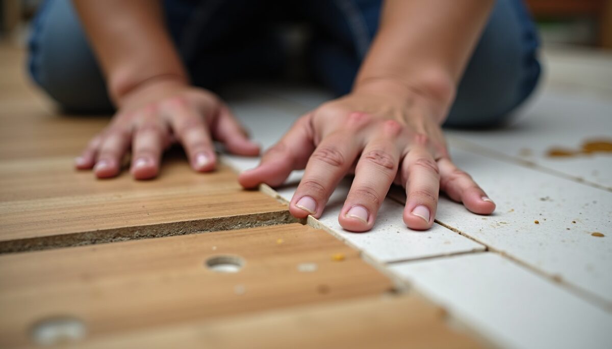 Guide complet pour poser un carrelage imitation parquet 14x34 : orientation, calepinage, chevrons, joints et pose murale