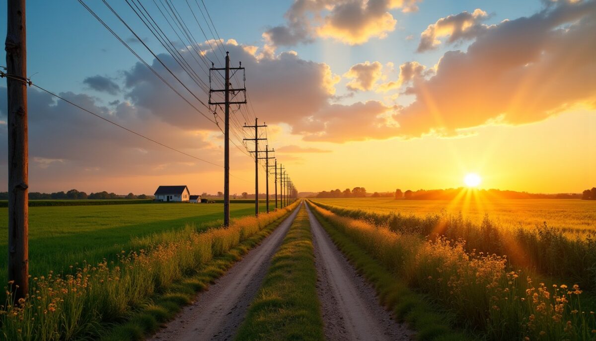 Implantation des poteaux électriques : règles, emplacements autorisés et distances à respecter