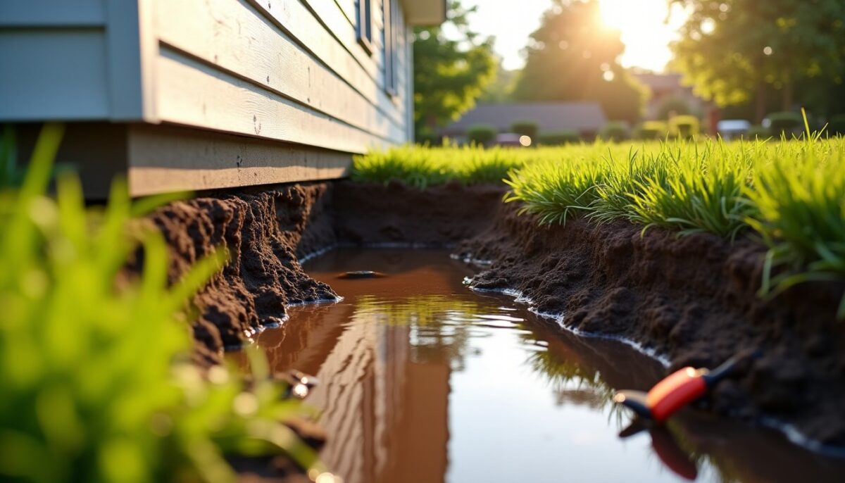 Présence d'eau dans un vide sanitaire sur sol argileux : guide complet pour comprendre, intervenir et prévenir