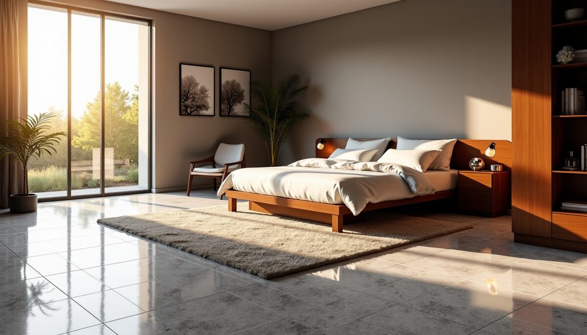 Carrelage dans la chambre : une tendance audacieuse ou un pari risqué ?